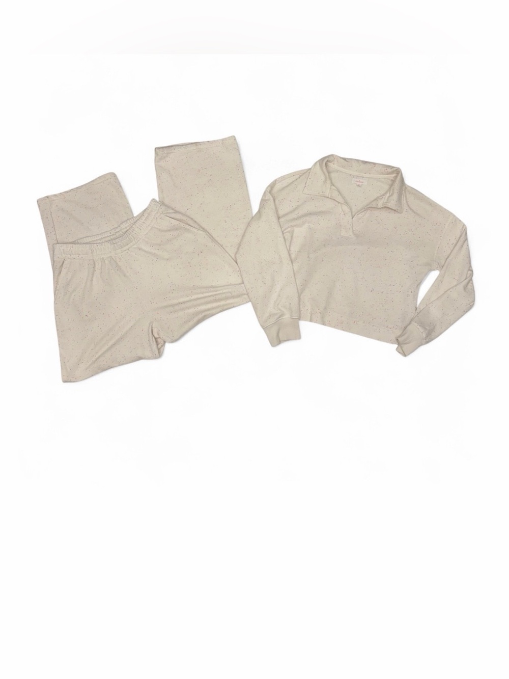 colsie confetti speckled lounge set